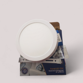 C2608  Lampara Led 6 Redonda Mercury Sobreponer