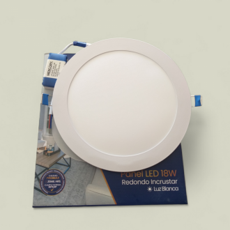 C2609 Lampara Led Redonda 8 Mercury/titanium 18w