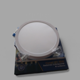 C2610 Lampara Led Redonda 8 Mercury/titanium 18w