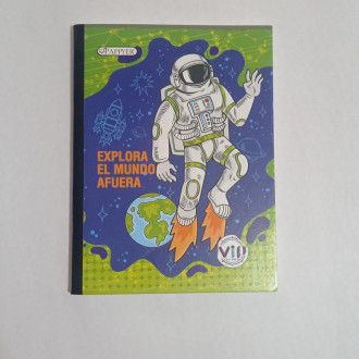 C326 Cuaderno Cosido 100h Linea Corriente Hombre