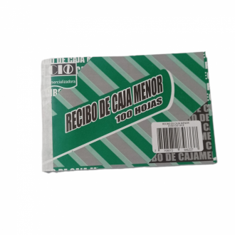 C189 Recibo Caja Menor X Talonario