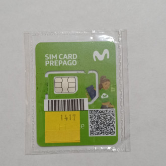 C1417 Sim Card Movistar